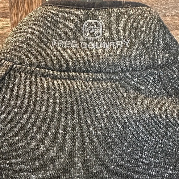 Free Country Jacket Sweater Knit Fleece Jacket - Picture 9 of 10